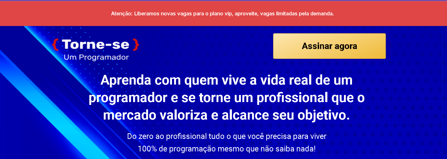 [Tone-se Um Programador] Comunidade Fechada (VIP)